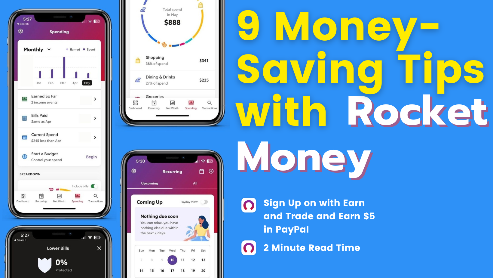 9 Money-Saving Tips: How Rocket Money Can Help You Cut Costs