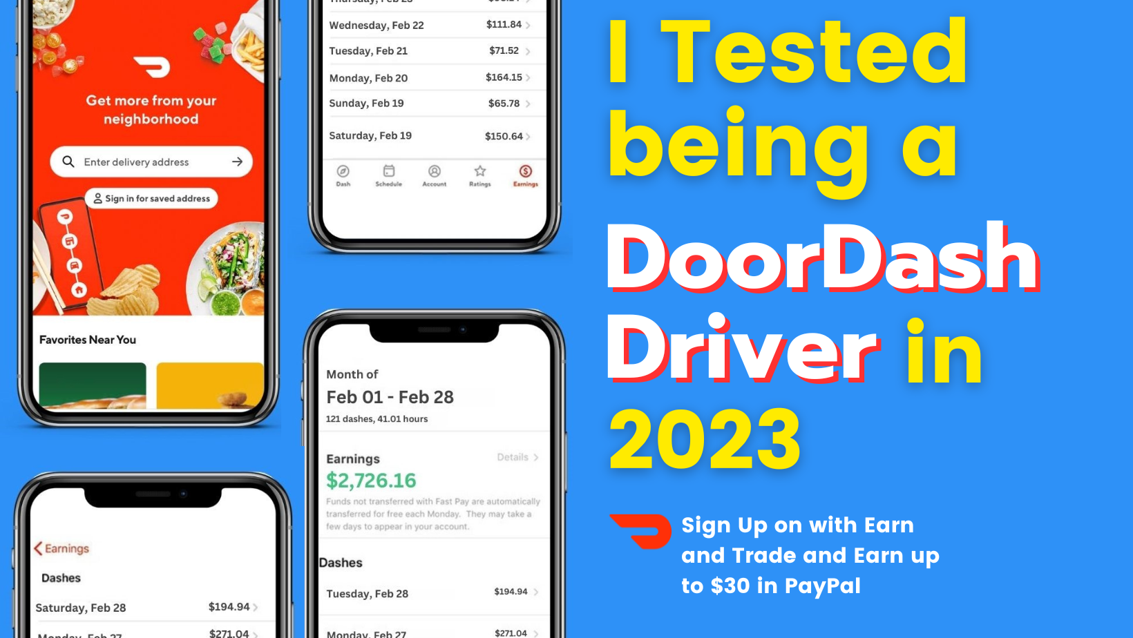 DoorDash Driver: How to DoorDash For Beginners !! 