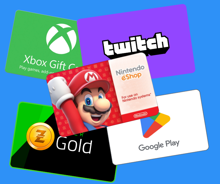 Gaming gift cards and vouchers: How to find the best deals