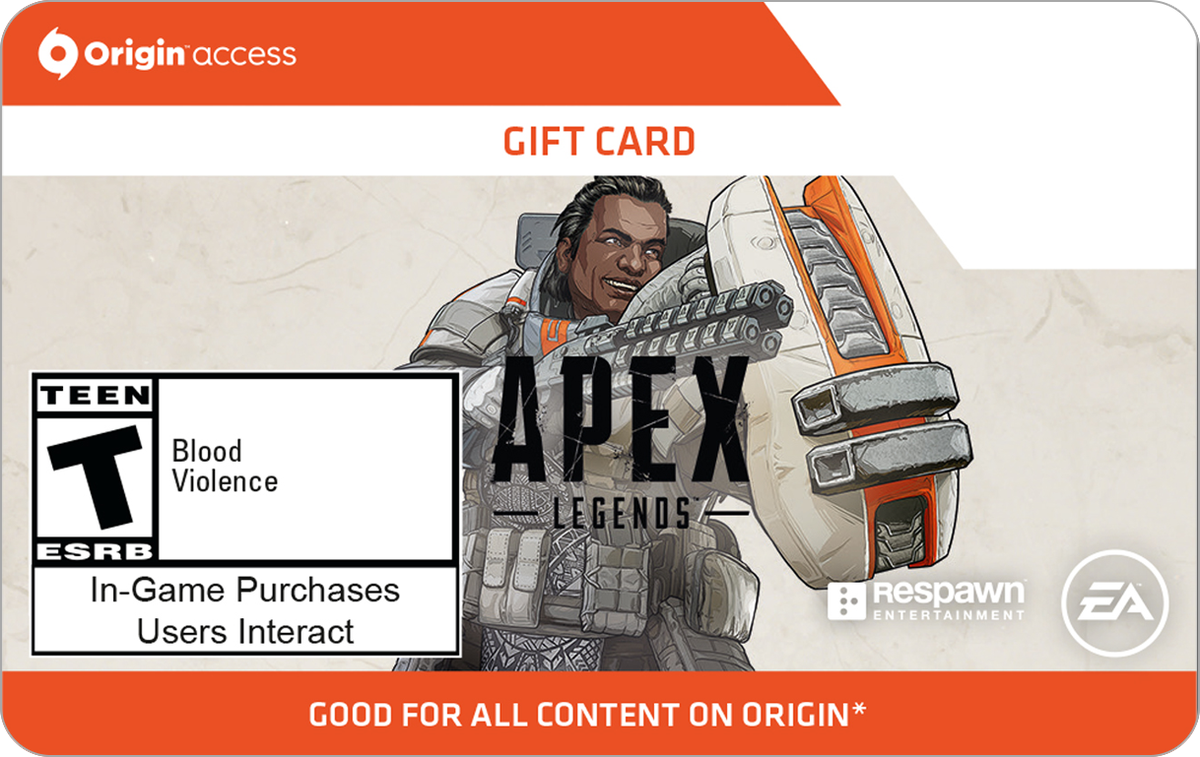 EA Games Origin Apex Gift Card
