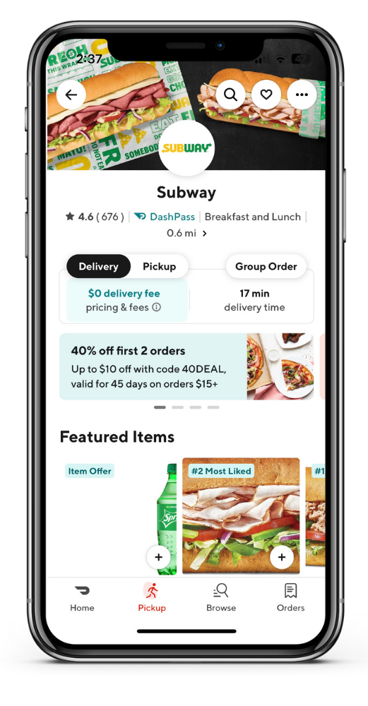 Convenience for Recipients of a Doordash Gift Card