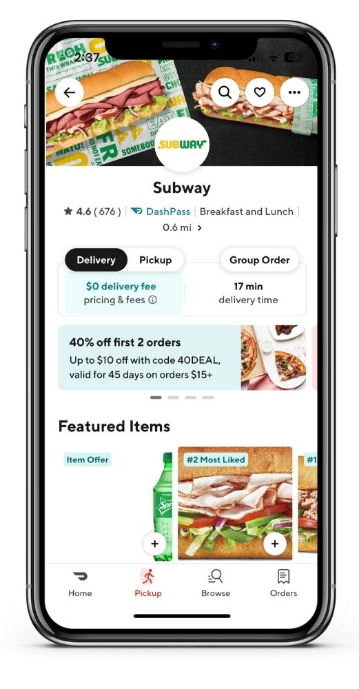 Convenience for Recipients of a Doordash Gift Card
