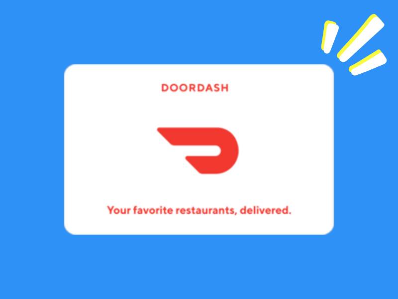 DoorDash Gift Card - Loved Beyond Measure Gifts