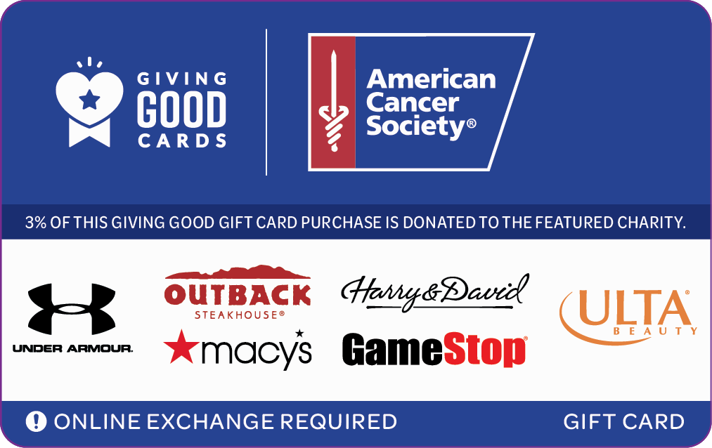 American Cancer Society Gift Card