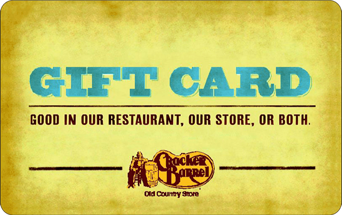 Cracker Barrel Gift Card