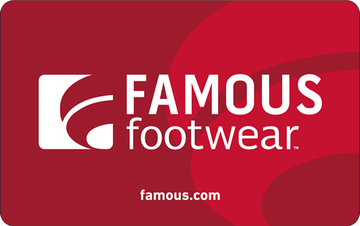 Famous Footwear Gift Card