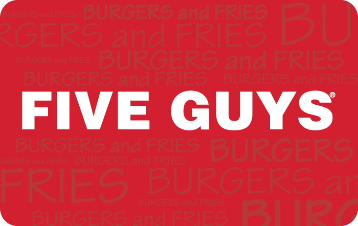Five Guys Gift Card