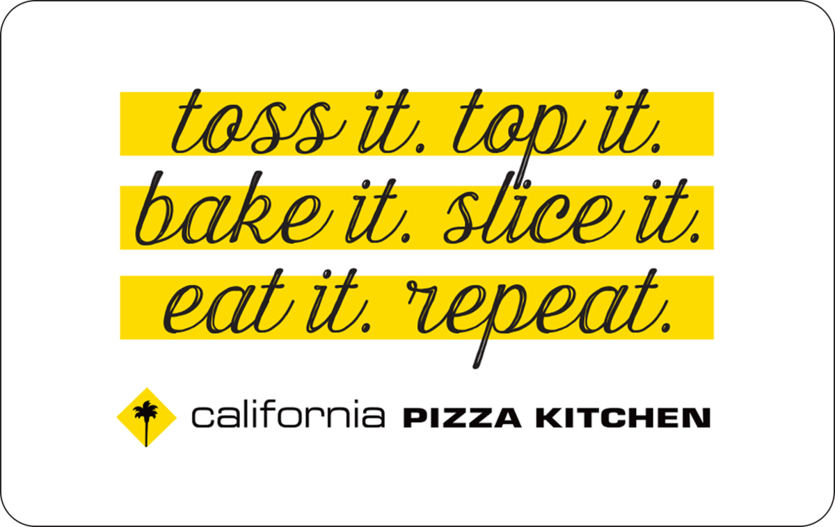 California Pizza Kitchen Gift Card