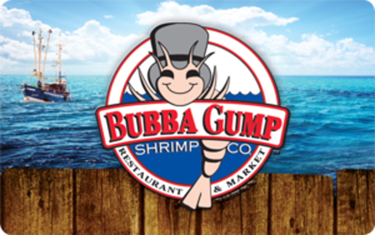 Bubba Gump Restaurant Gift Card