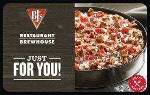 Bjs Restaurant Brewhouse Gift Card