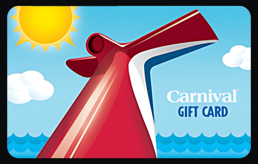 Carnival Cruise Line Gift Card