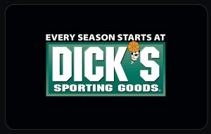 Dicks Sporting Goods Gift Card